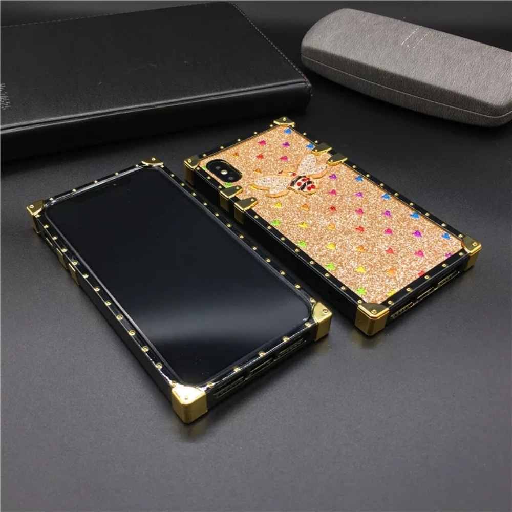 Luxury Brand Bling Love Heart Bee Cover - Picture 3 of 4